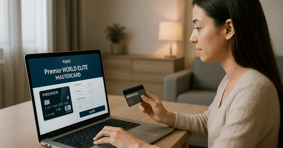Step-by-Step Application for the Premier World Elite Mastercard